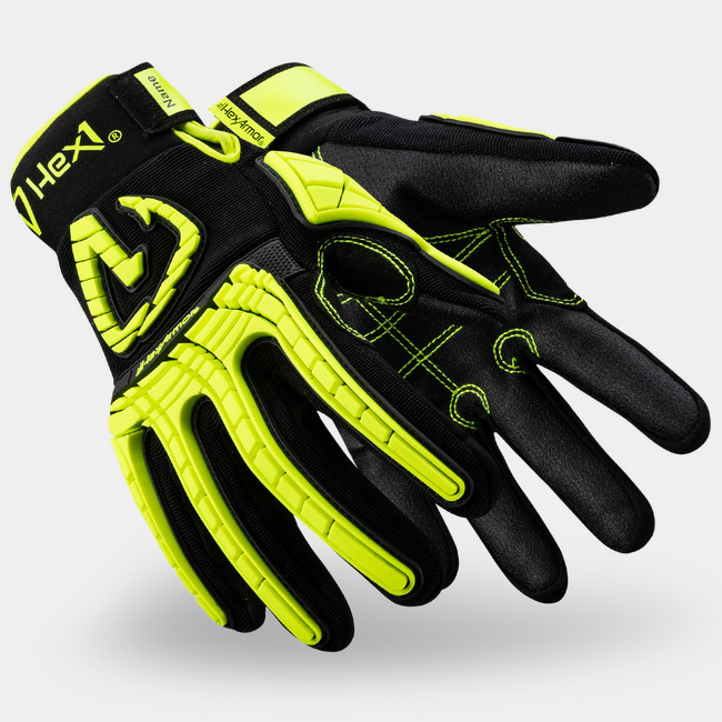 HexArmor Hex1 2131 Impact-Resistant Safety Gloves - (Individual Pair, 12-Pair Pack, or 36-Pair Case)
