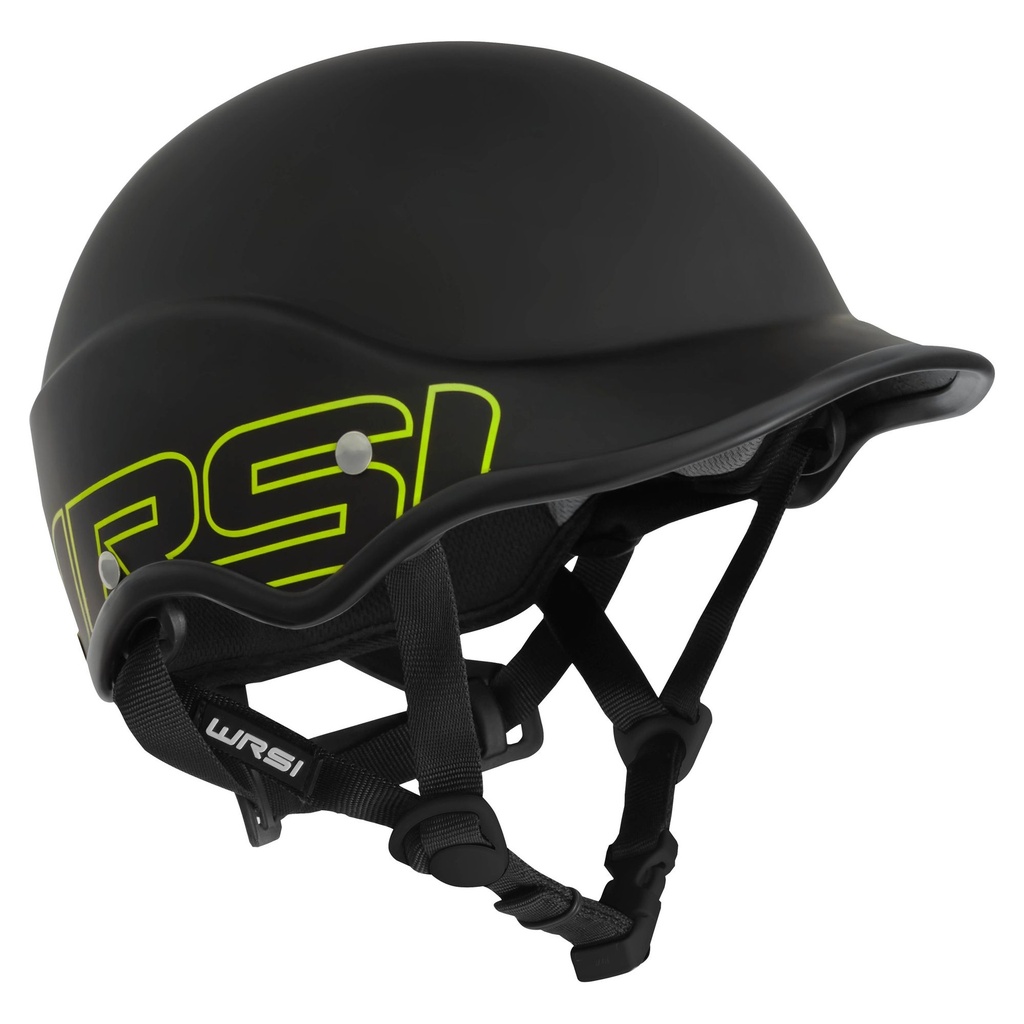 WRSI Trident Non-Vented Carbon Composite Whitewater & Rescue Helmet – CE EN 1385
