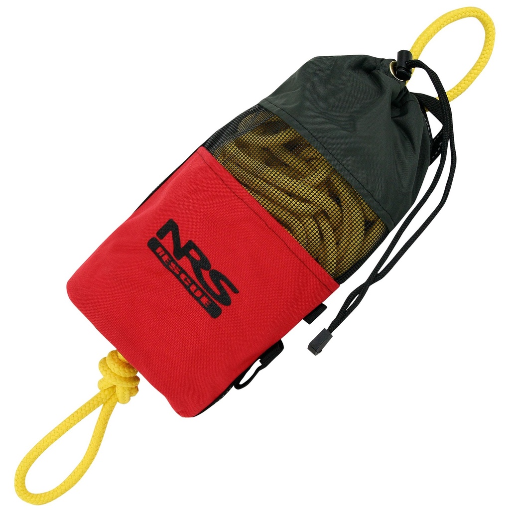 NRS Standard Rescue Throw Bag – 3/8" Floating Rescue Rope (Red)