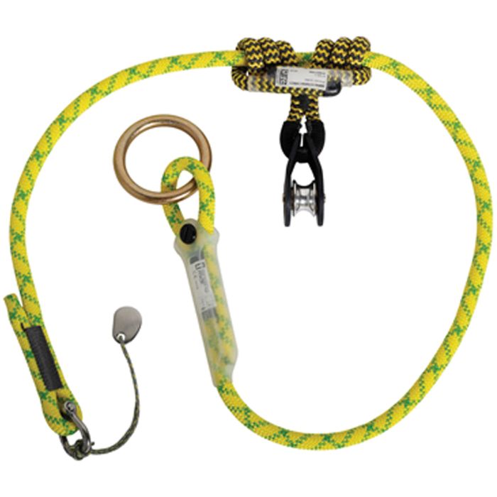 Singing Rock Bark Pulley Saver with Prusik and Pulley