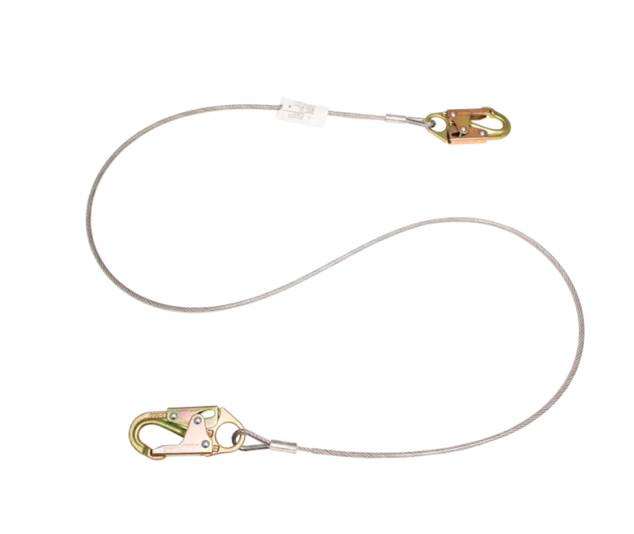 [V0-FC-470] FrenchCreek 470 6' Vinyl-Coated Wire Rope Positioning Lanyard