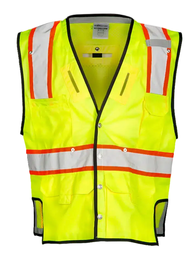 [V0-FC-VIZ] FrenchCreek VIZ High-Visibility Fall Protection Vest