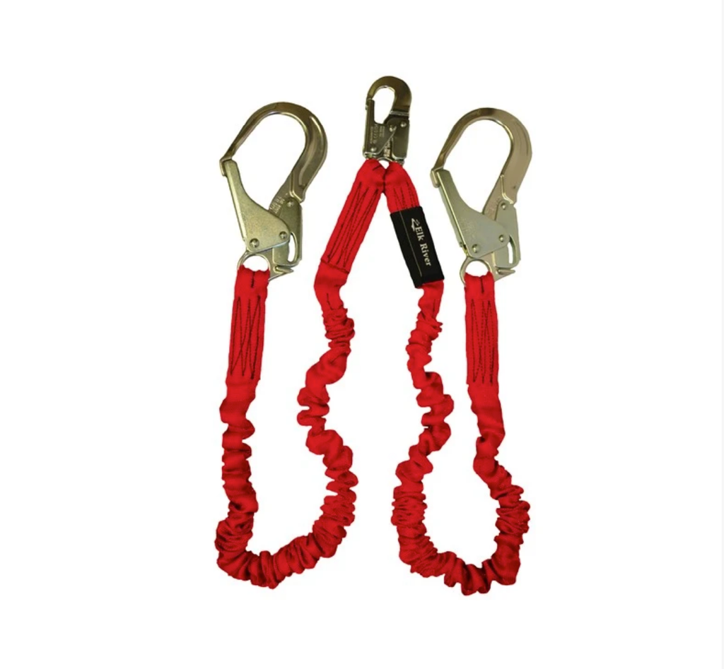 Elk River 35487 FLEX-NoPac Twin Leg Energy Absorbing Lanyard