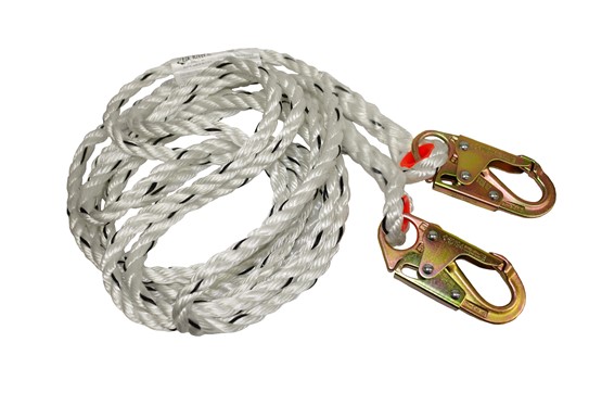 Elk River CP+ 25' Vertical Lifeline – 5/8" Rope, Snap Hooks Each End