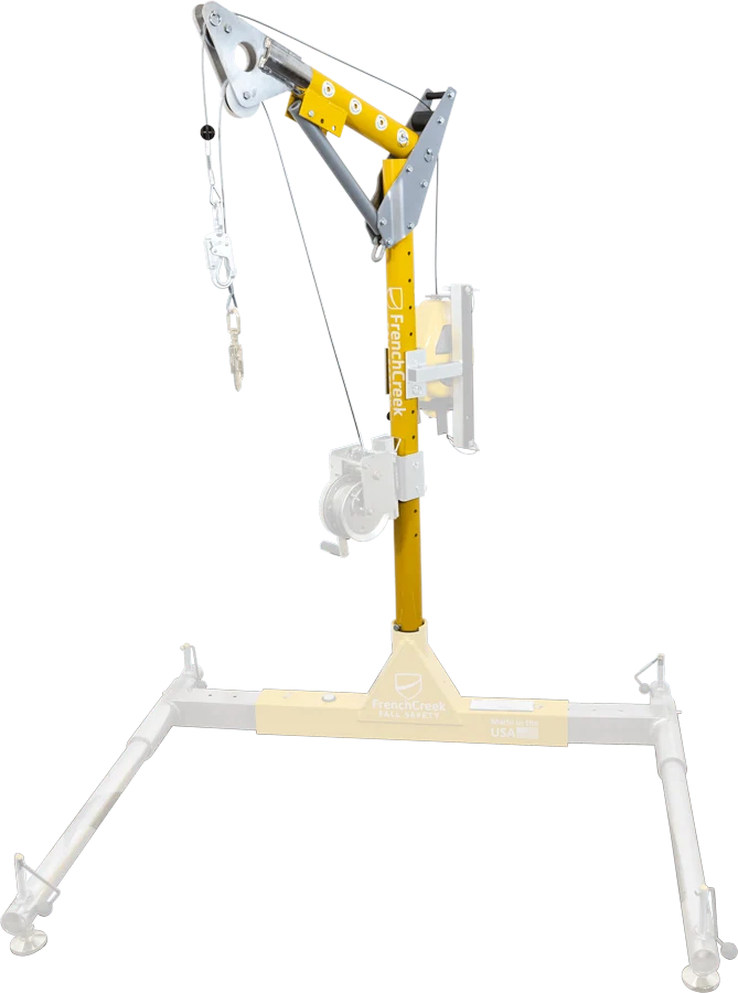 FrenchCreek PD1 Portable Davit Mast Assembly – 12–30 in. Adjustable Reach