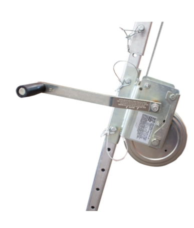[VO-FC-MW50G] FrenchCreek MW50G Material Work Winch – 50 ft. Galvanized Wire Rope