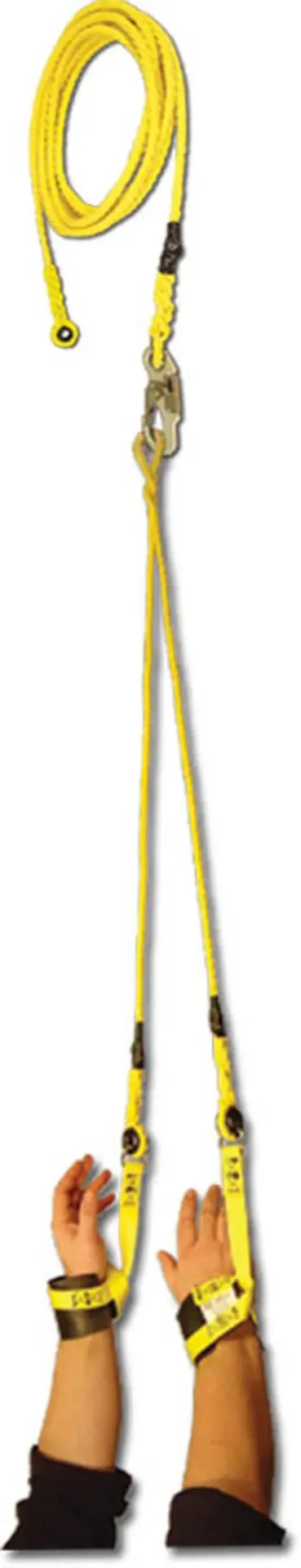 FrenchCreek 207YL Rescue Assistance Wristlets with Yoke and 25 ft Tagline