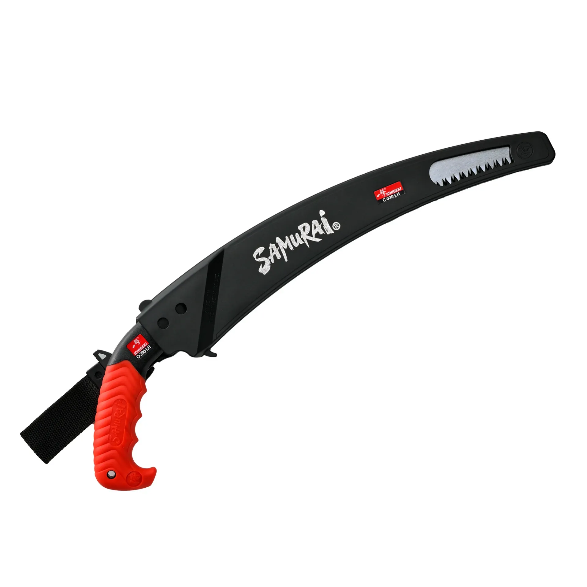 Samurai Ichigeki 13" Arborist Saw with Scabbard