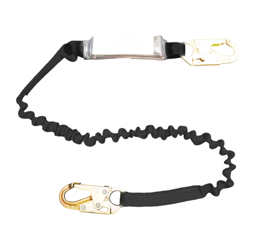 FrenchCreek 22450ASZ Stratos 6' Stretch Shock-Absorbing Web Lanyard