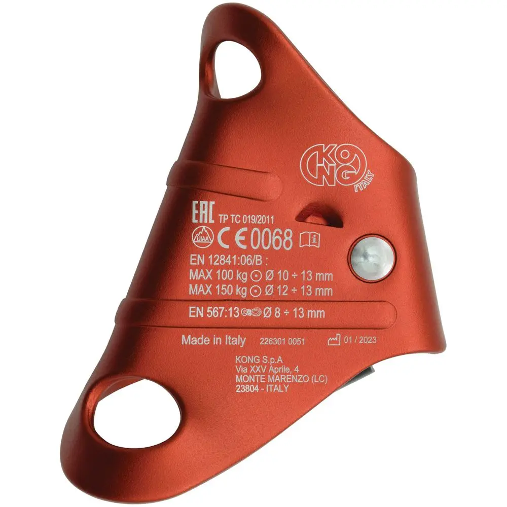 KONG CAM CLEAN Chest Ascender | 8–13 mm Rope Clamp
