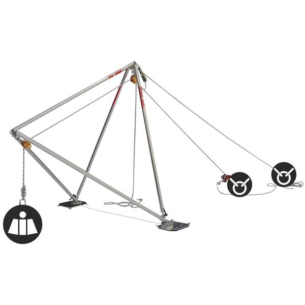 [VO-KONG-817400000KK] KONG GRIZZLY Edge Davit | Rotating Retrieval Arm for Wall Edges