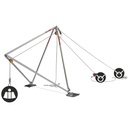 KONG GRIZZLY Edge Davit | Rotating Retrieval Arm for Wall Edges