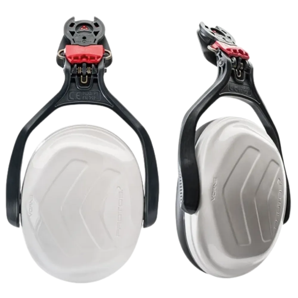 [VO-VSG-21936] Pfanner Protos Arborist Helmet Earmuffs (Solid White)