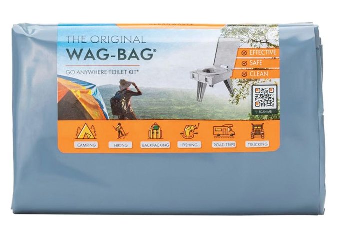 Cleanwaste Original WAG BAG Waste Kit - 12 & 100 Pack (12-Pack)