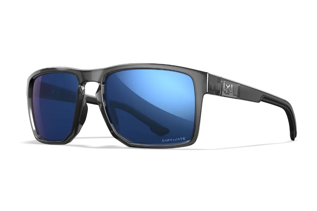 Wiley X WX Founder CAPTIVATE Polarized Safety Sunglasses
