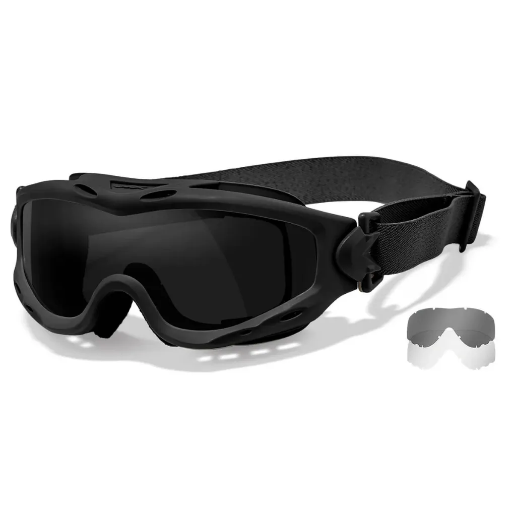Wiley X SPEAR Ballistic Goggles, 2-Lens Kit (Bright Yellow)