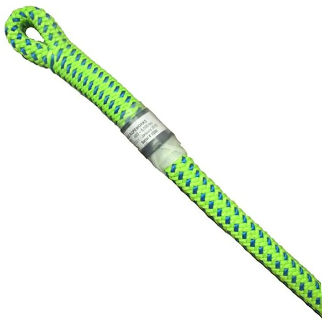 [VO-VSG-TACG-120-TSS] Teufelberger Tachyon 11.5 mm Climbing Rope (120' (37 m), Two Tight Eyes (1"))