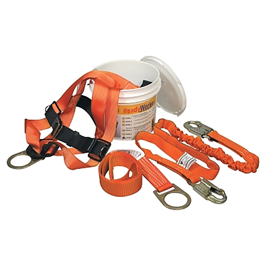 Miller by PIP Titan ReadyWorker Fall Protection Kit with Cross-Arm Strap