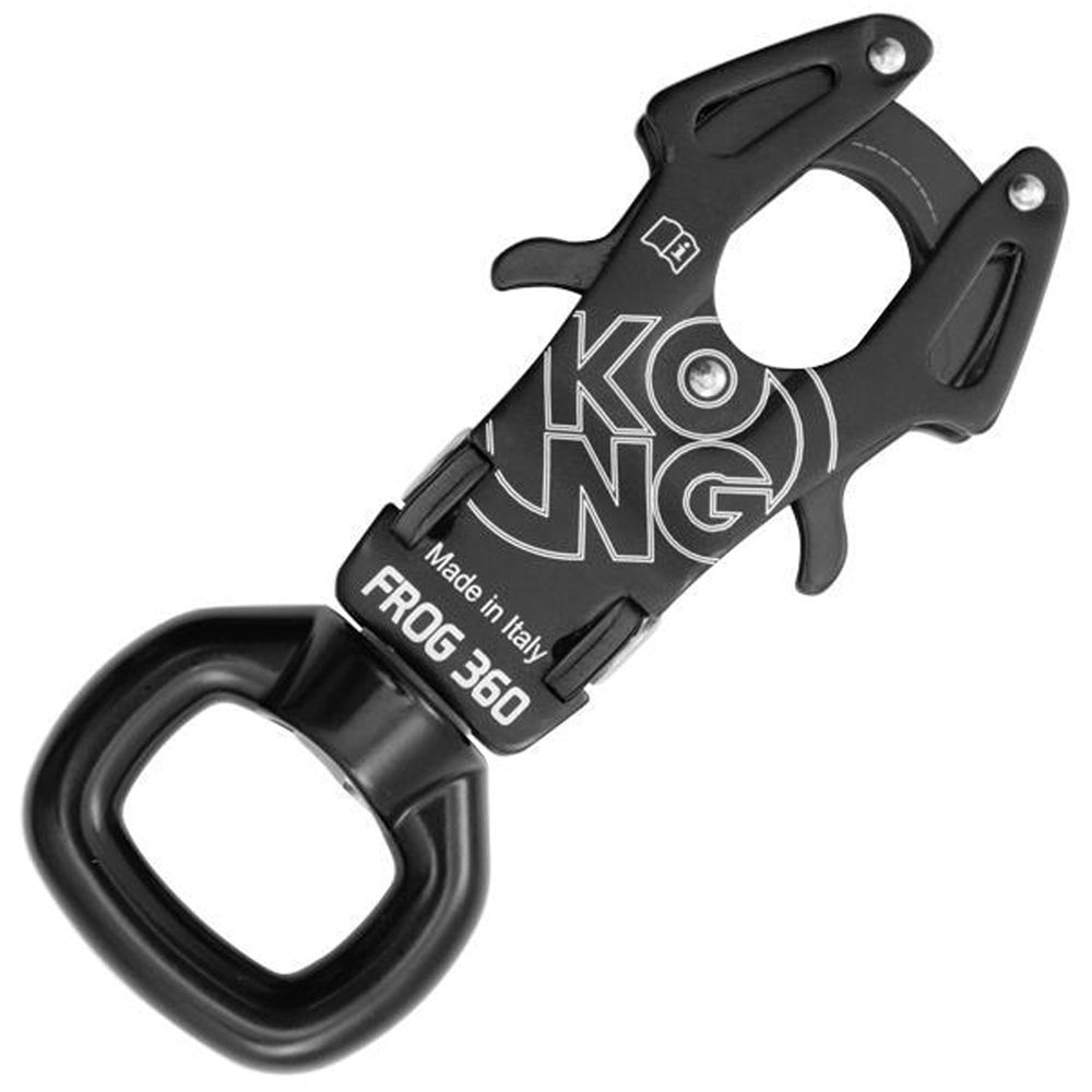 KONG FROG 360 Swivel Connector Black