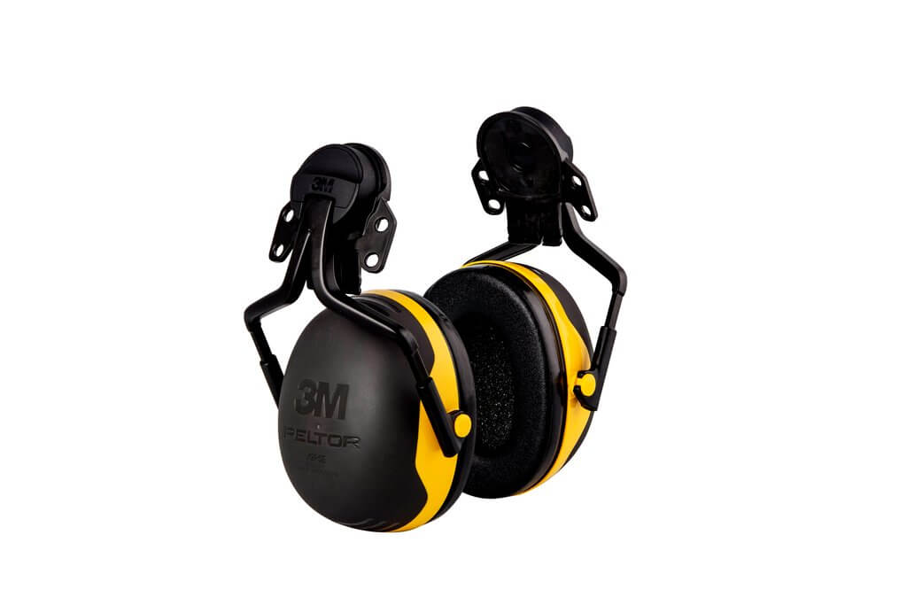 [VO-PMI-HL33042] 3M PELTOR Hi-Viz Helmet-Mounted Earmuffs – Black / Yellow