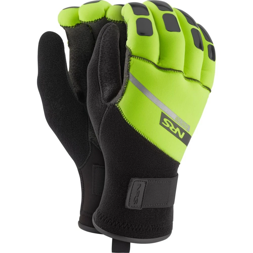 NRS Reactor Rescue Gloves – Safety Yellow/Black (Small)