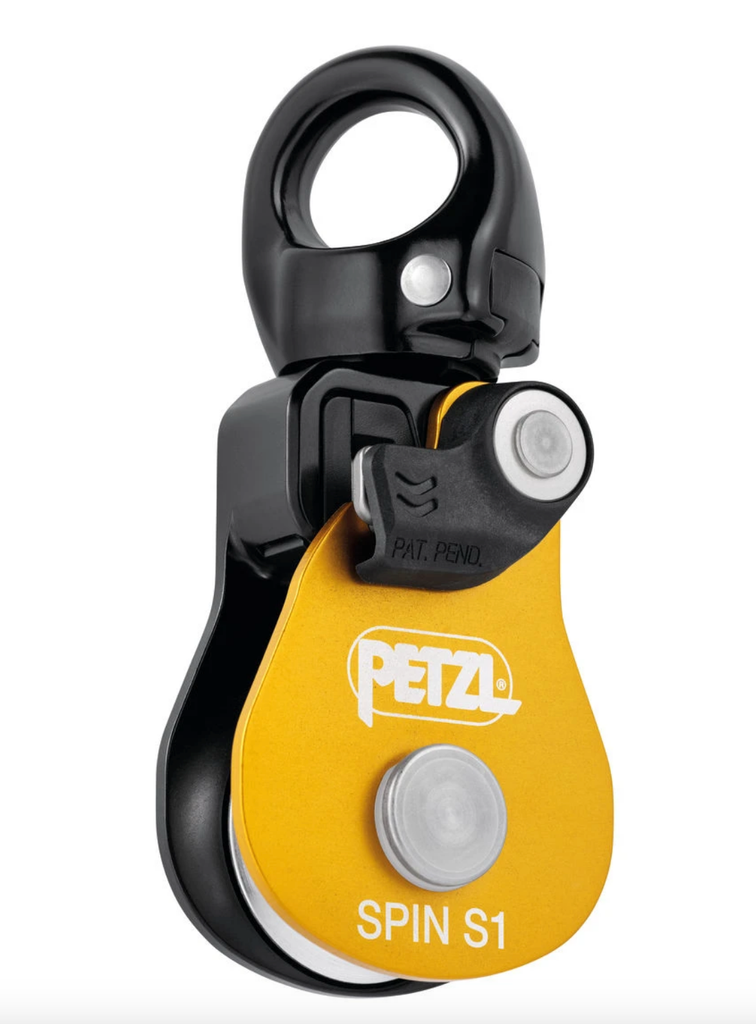 Petzl SPIN S1 Pulley – Yellow