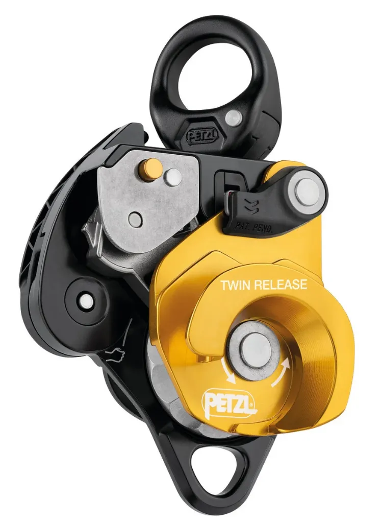 Petzl TWIN RELEASE Progress-Capture Pulley