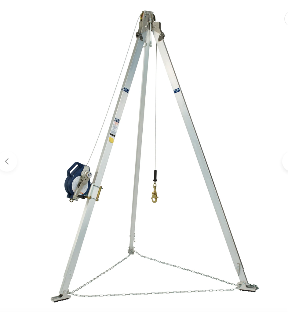 3M DBI-SALA Confined Space Aluminum Tripod with 3-Way SRL 8301091
