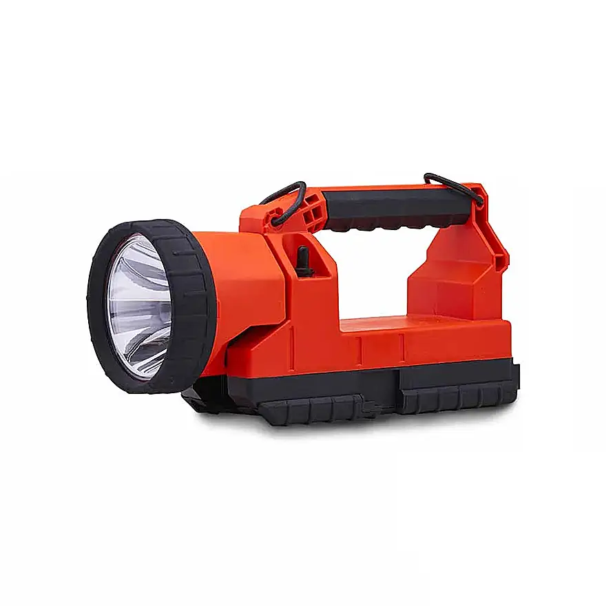 Koehler Bright Star LightHawk Gen II Rechargeable Lantern, 120V AC + 12/24V DC Chargers (Yellow)