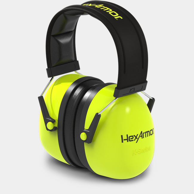 HexArmor K-Series K3 Earmuffs – 30 dB NRR